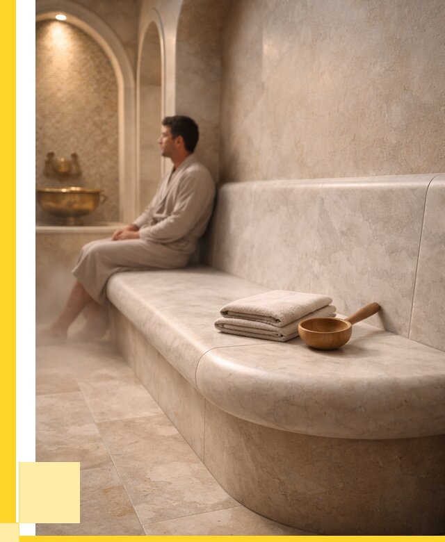 Сиденья для хамама в Бердске под ключ от 12494 р. | ЭриданБрд