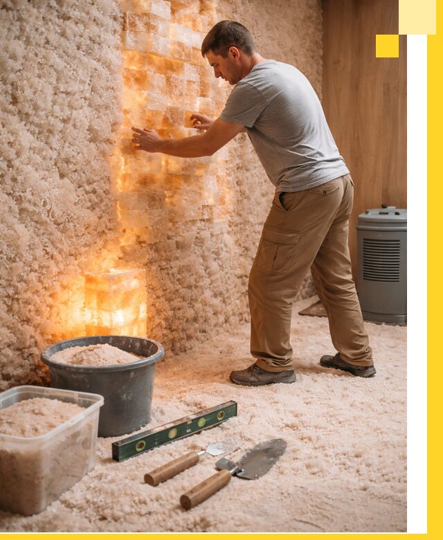 Проектирование и монтаж соляных комнат в Бердске под ключ